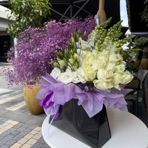 Blooming blooms in a Black Box