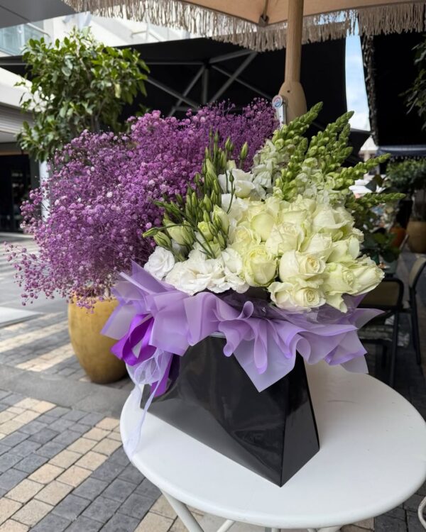 Blooming blooms in a Black Box